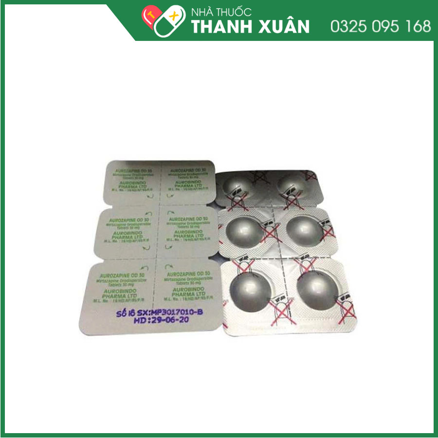 Aurozapine OD 30 điều trị bệnh trầm cảm